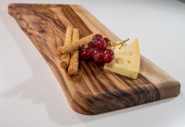 Handmade Rustic Live Edge Wooden Cheese Board