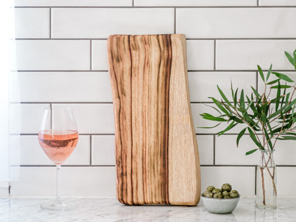 Handmade Wooden Cheese Board Made With Natural Timber