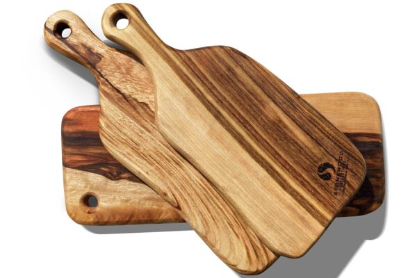 Wooden cutting board gift set
