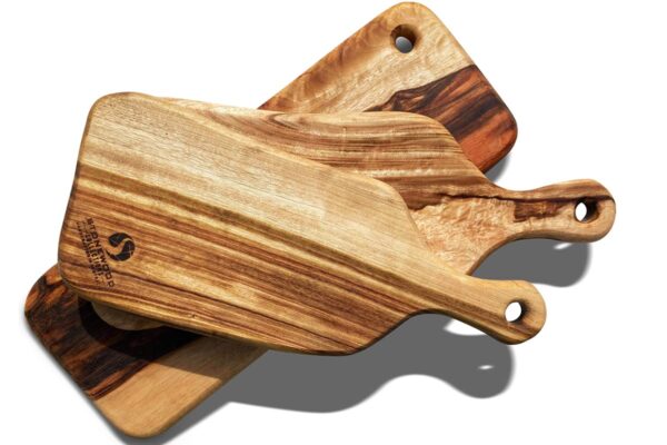 Wooden cutting board gift set