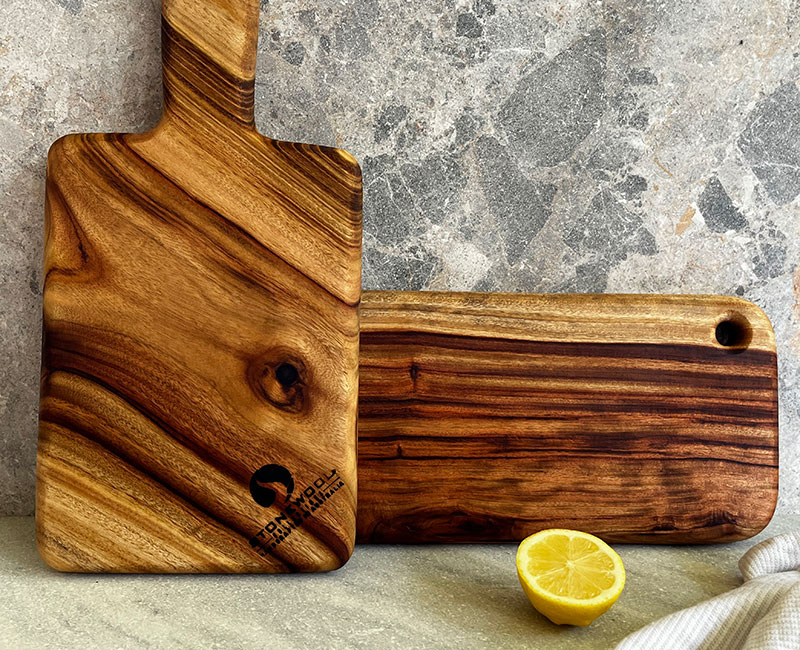 wooden cheese boards
