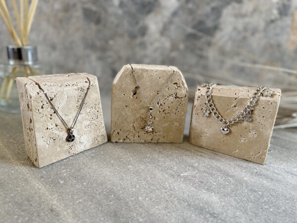 Natural Stone for Displaying Necklaces