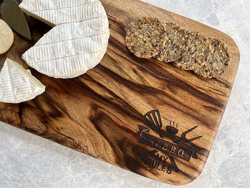Personalized Serving Board with Engraving