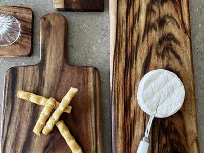 Wooden Chopping Boards and Coasters - Combo Gift Set