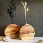 The Oberon Wooden Vase